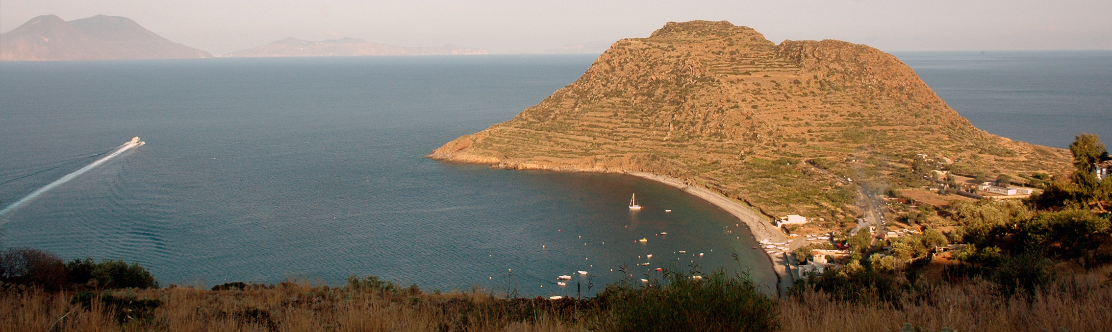 Filicudi, the port